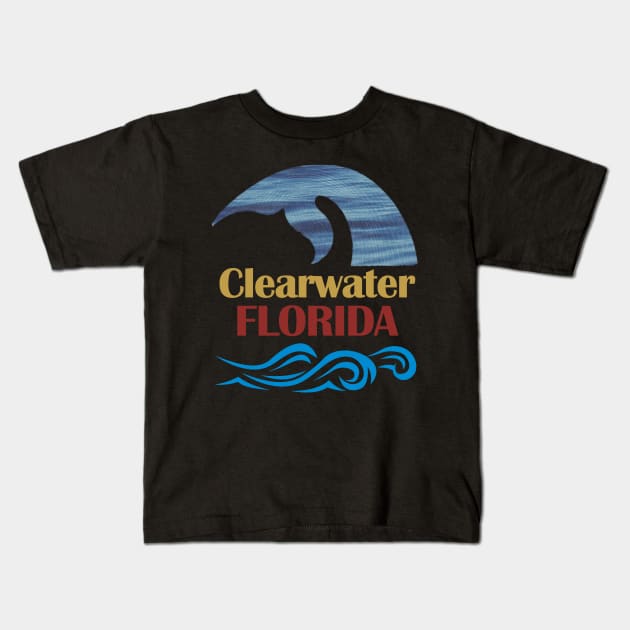 Clearwater Florida Kids T-Shirt by ALBOYZ